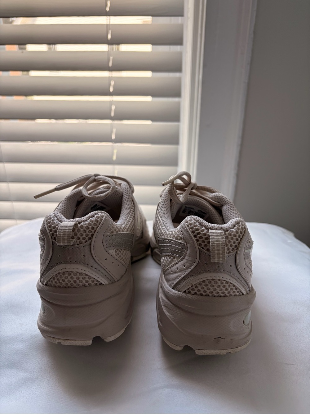NEW BALANCE Women's Athletic Sneaker in Light Beige - Picture 4 of 8